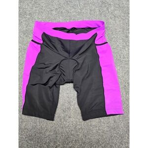 Beroy Padded Cycling Shorts Mens 3XL Black Purple Bike Bicycle Compression Liner